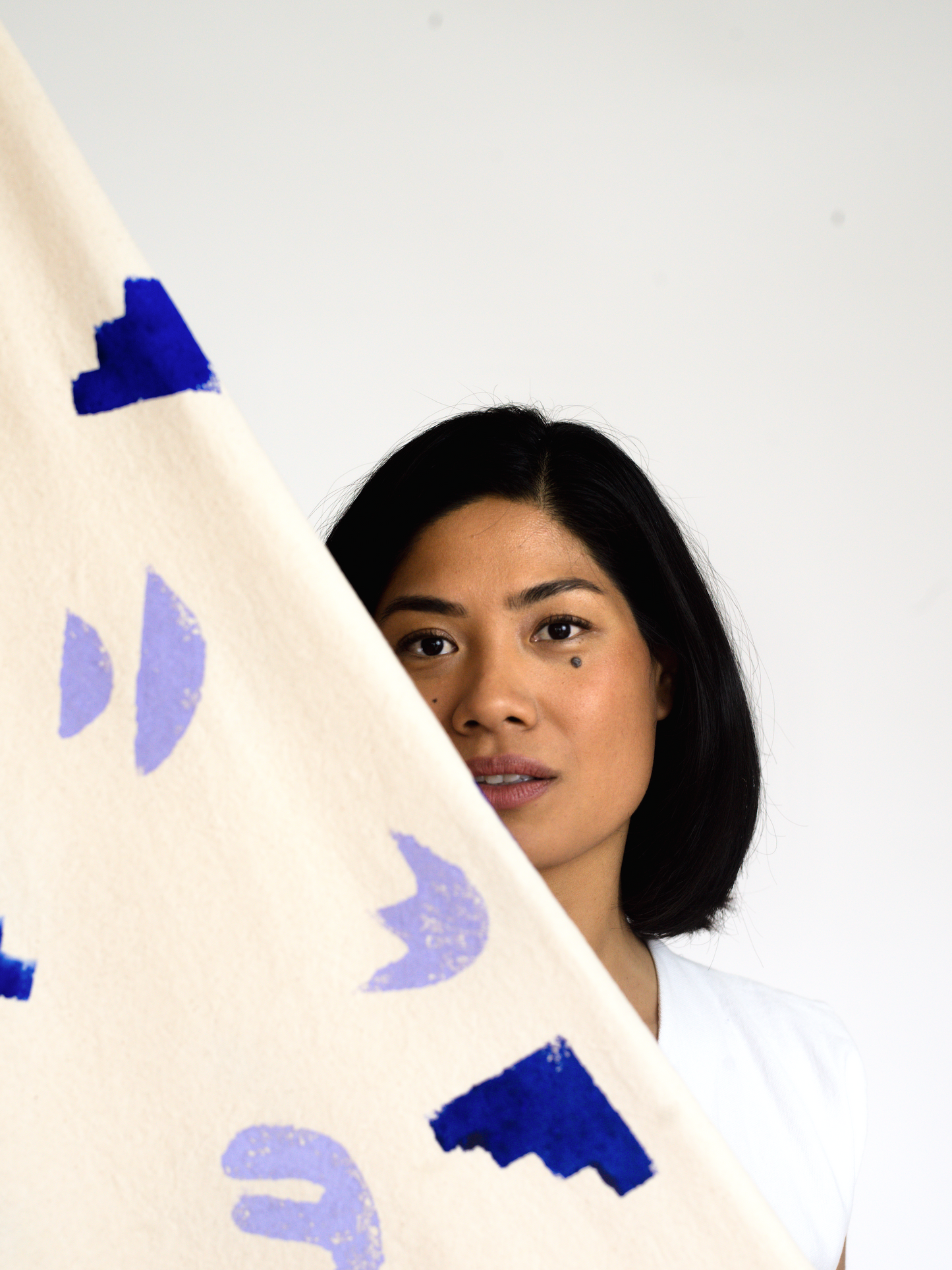 TULIPE + GEO WRAP in natural canvas