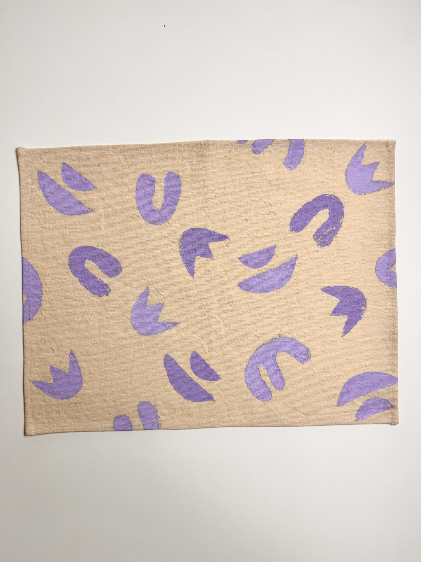 TULIPE NAPKIN + PLACEMAT in natural canvas