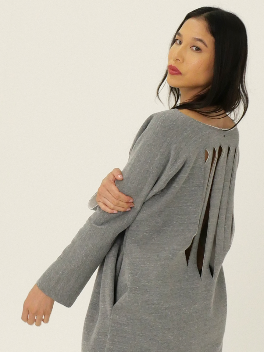 LINEA MINI DRESS in storm