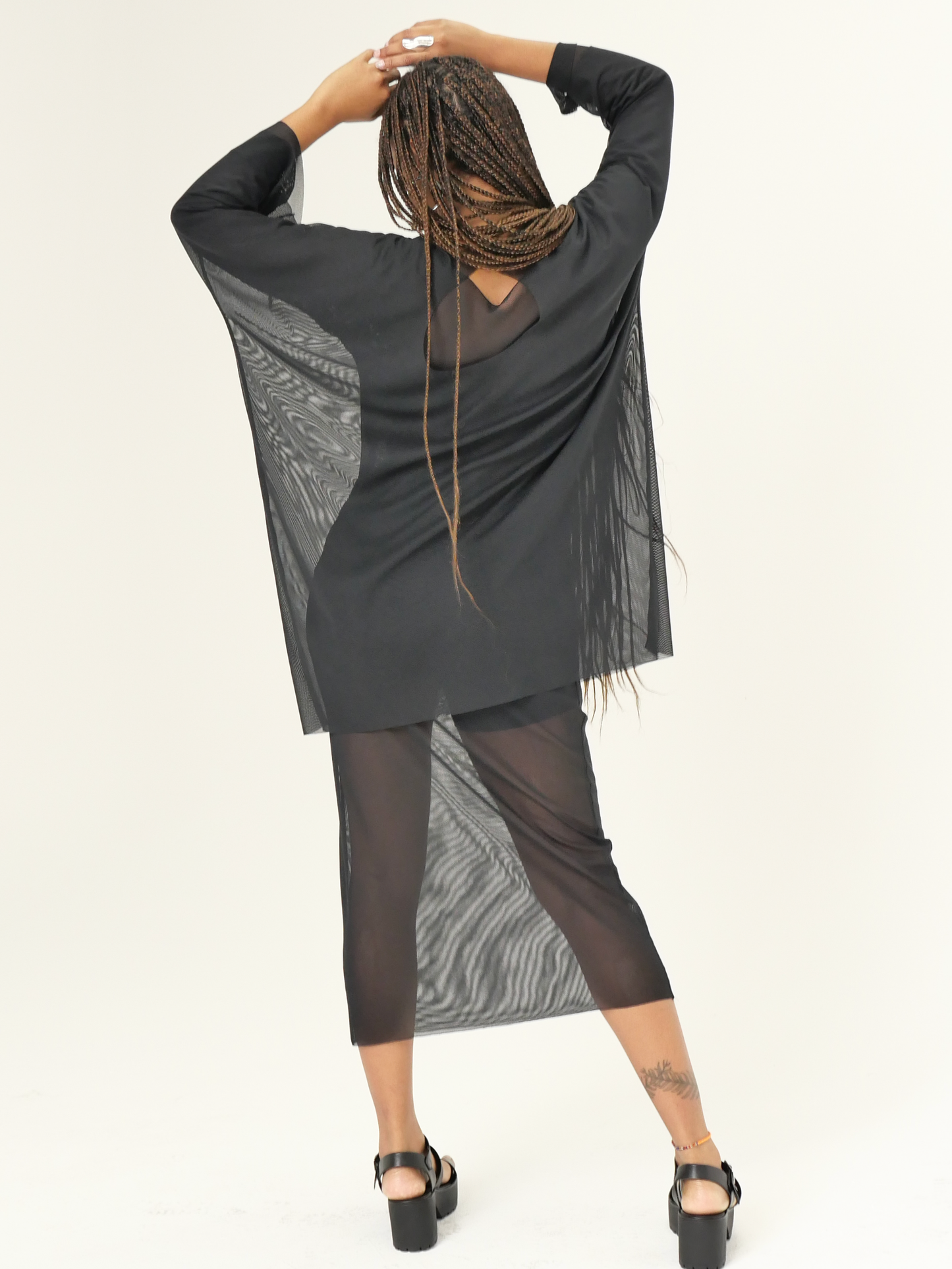 DISQ MINI in noir mesh