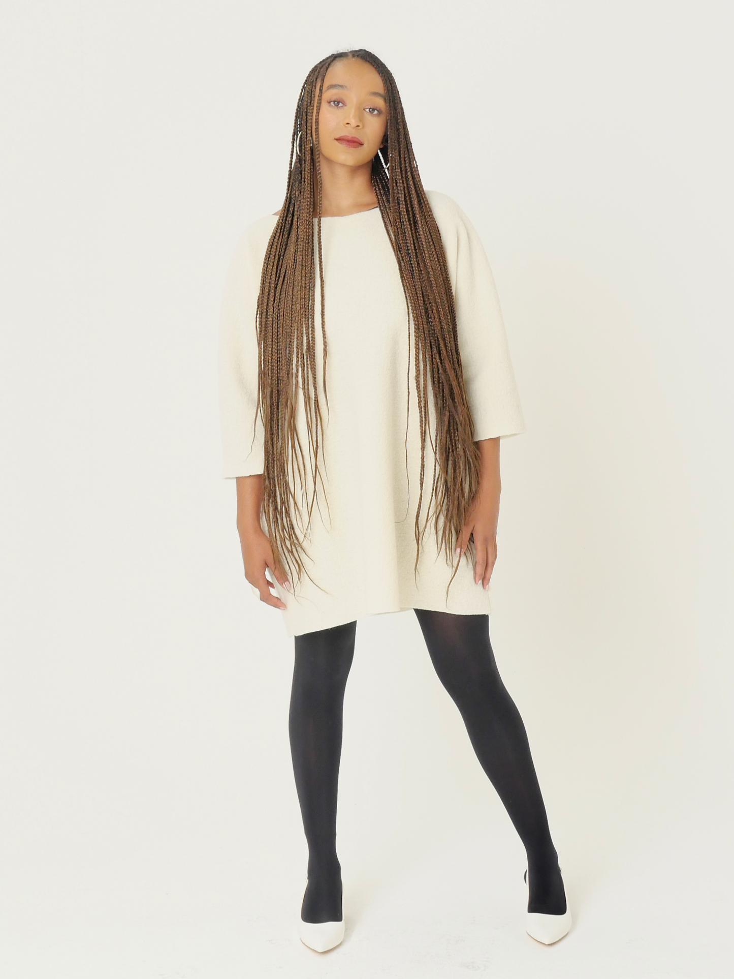 DISQ MINI in pearl wool