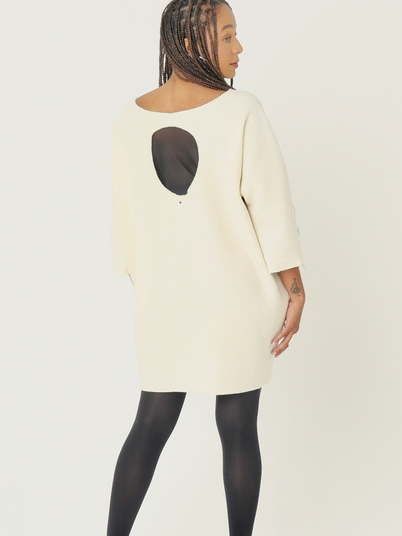 DISQ MINI in pearl wool