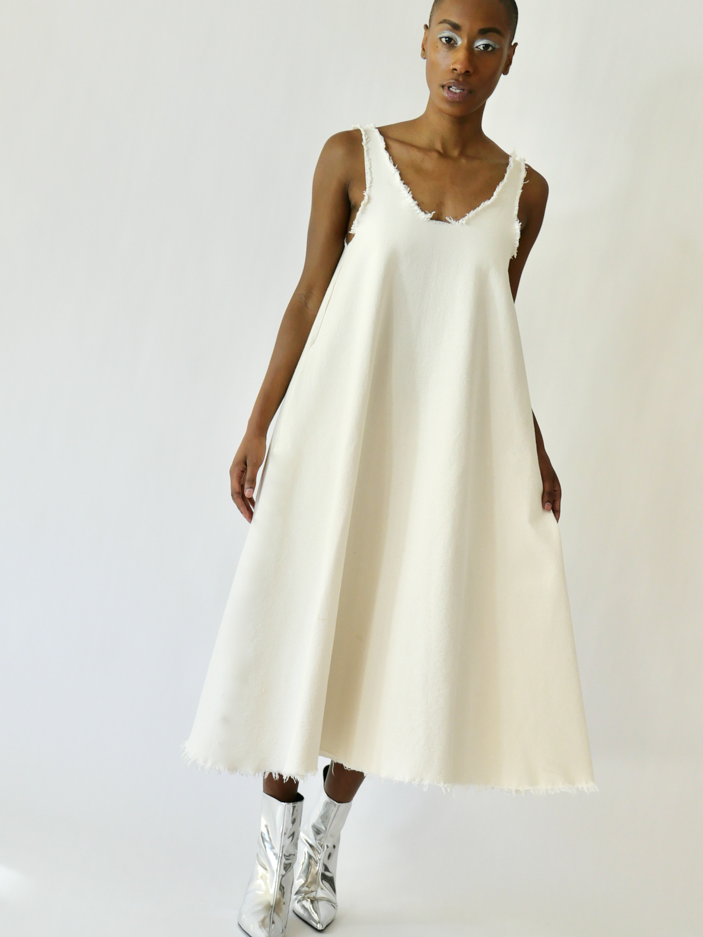 TRPZ MAXI DRESS in cloud
