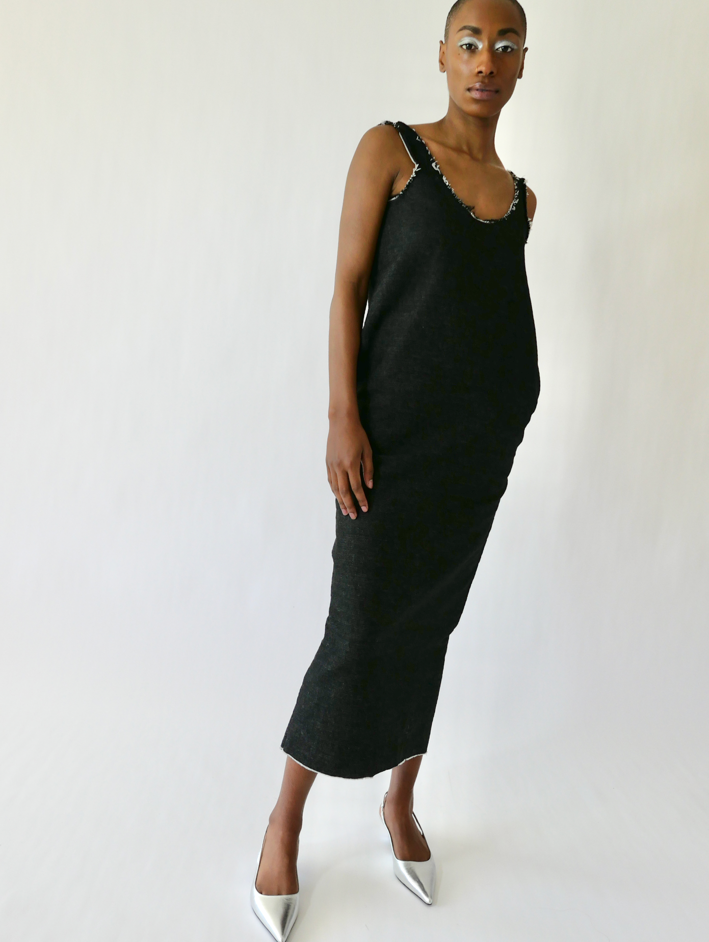 ARC COLUMN DRESS in twilight