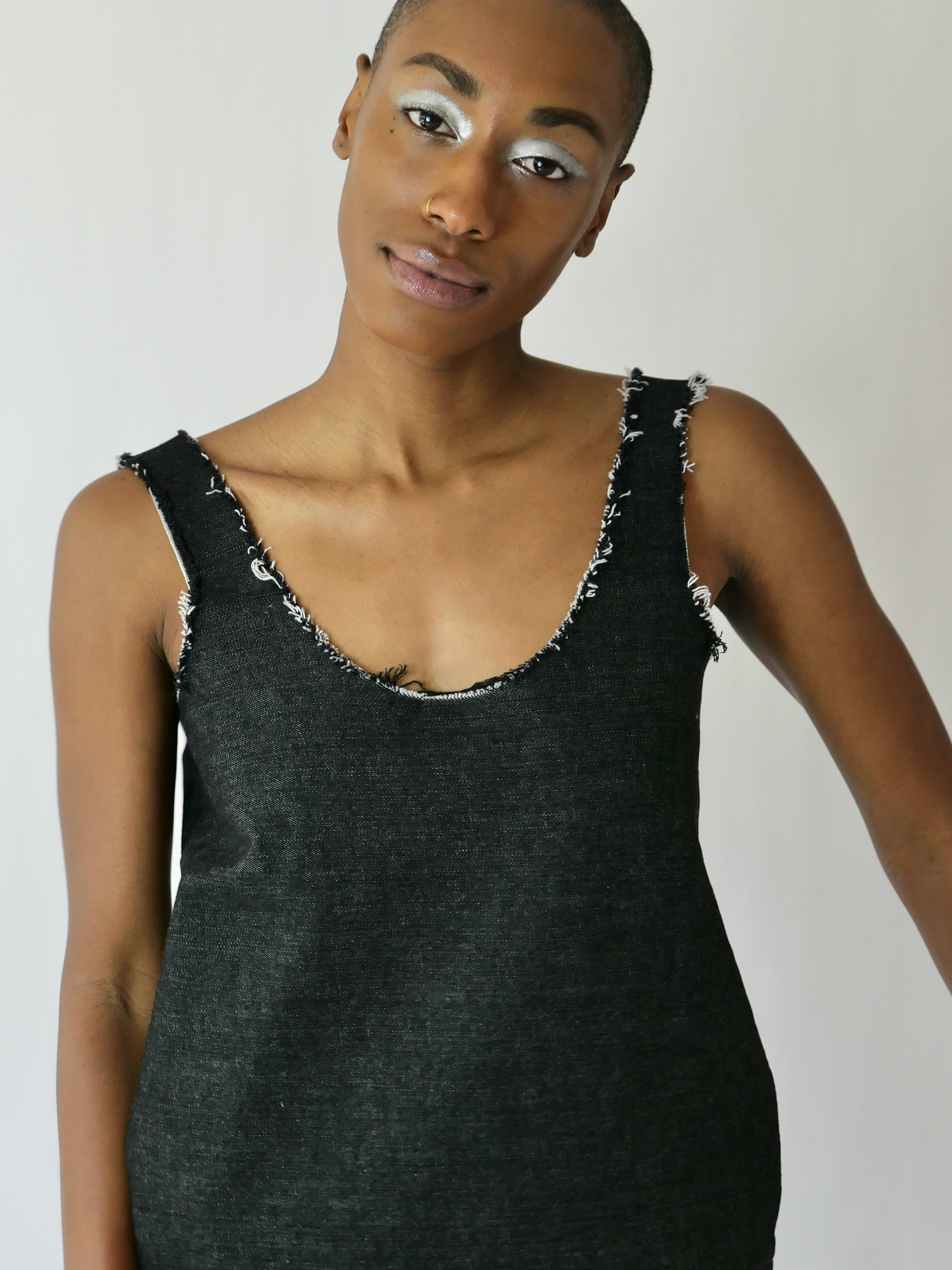 ARC COLUMN DRESS in twilight