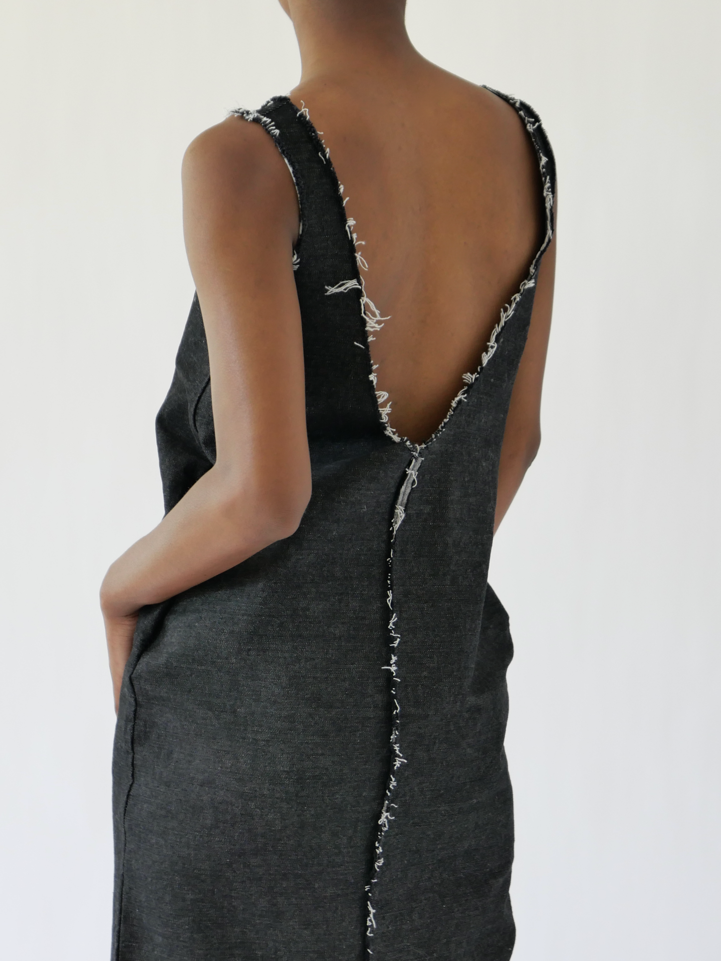 ARC COLUMN DRESS in twilight