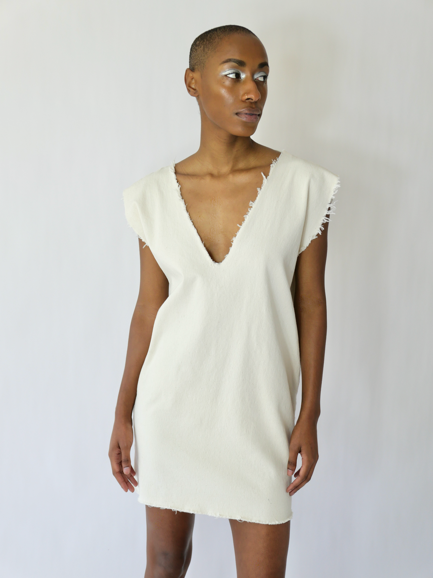ANGL MINI DRESS in cloud