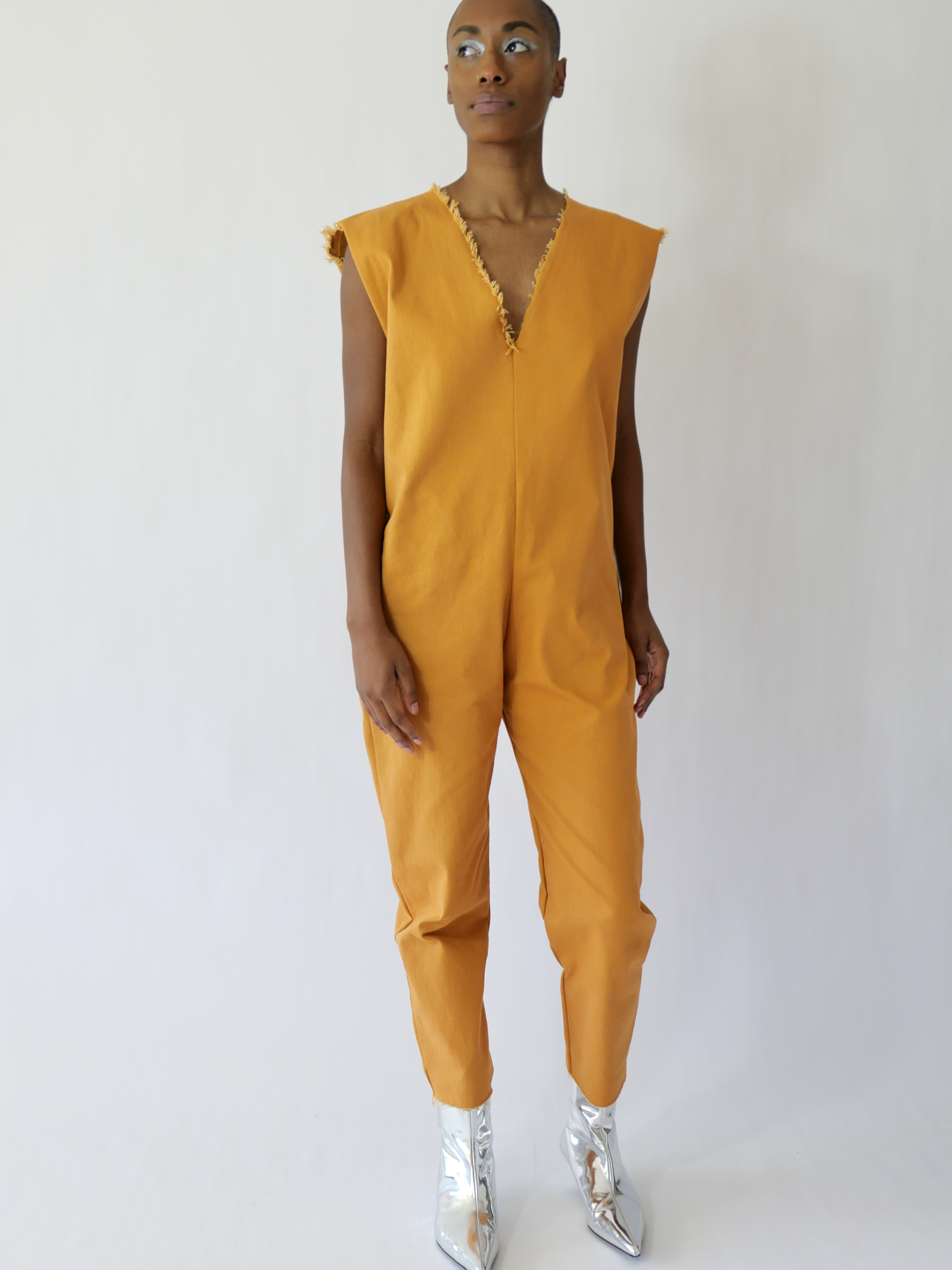 ANGL JUMPSUIT in papaya