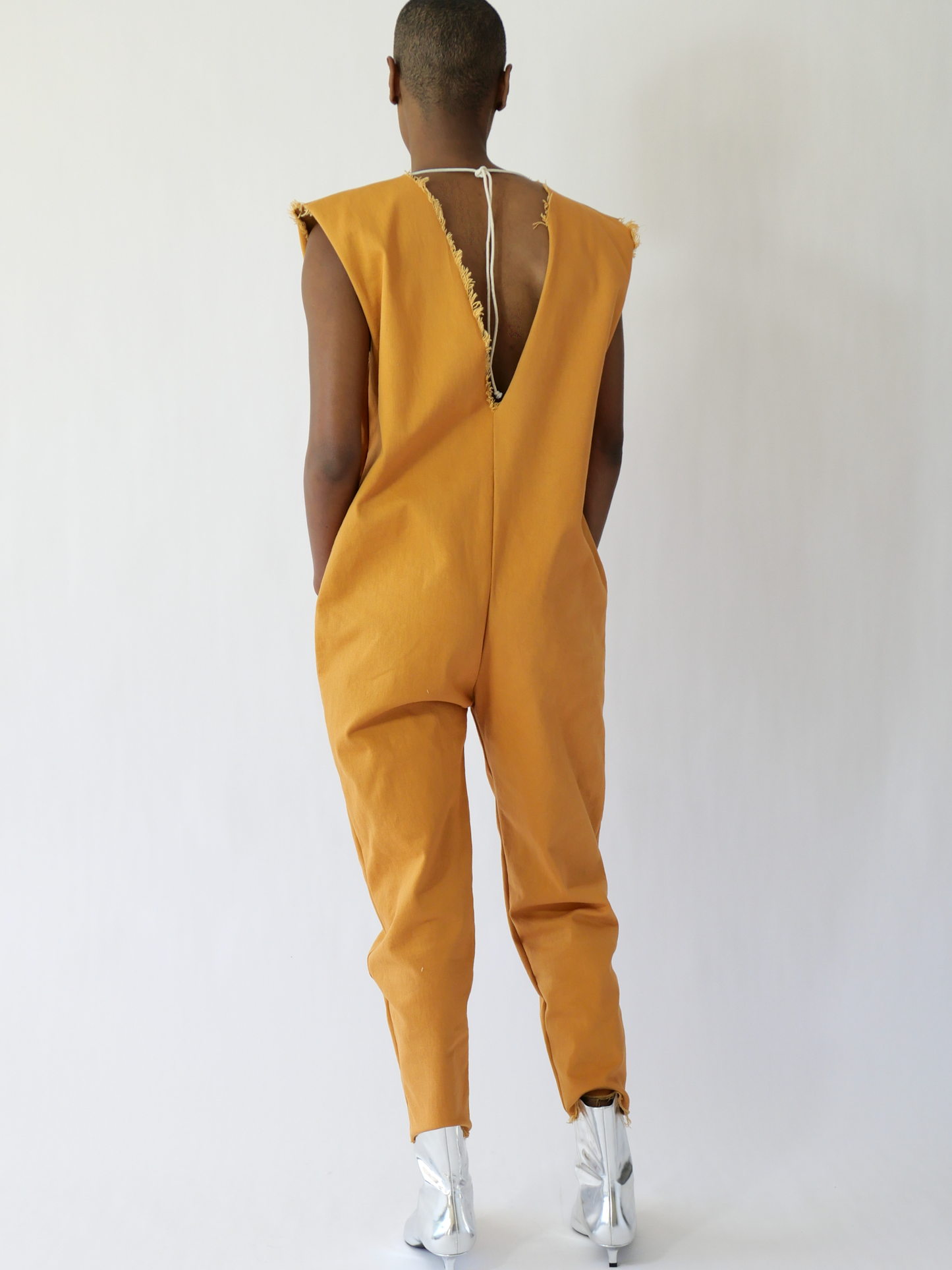 ANGL JUMPSUIT in papaya