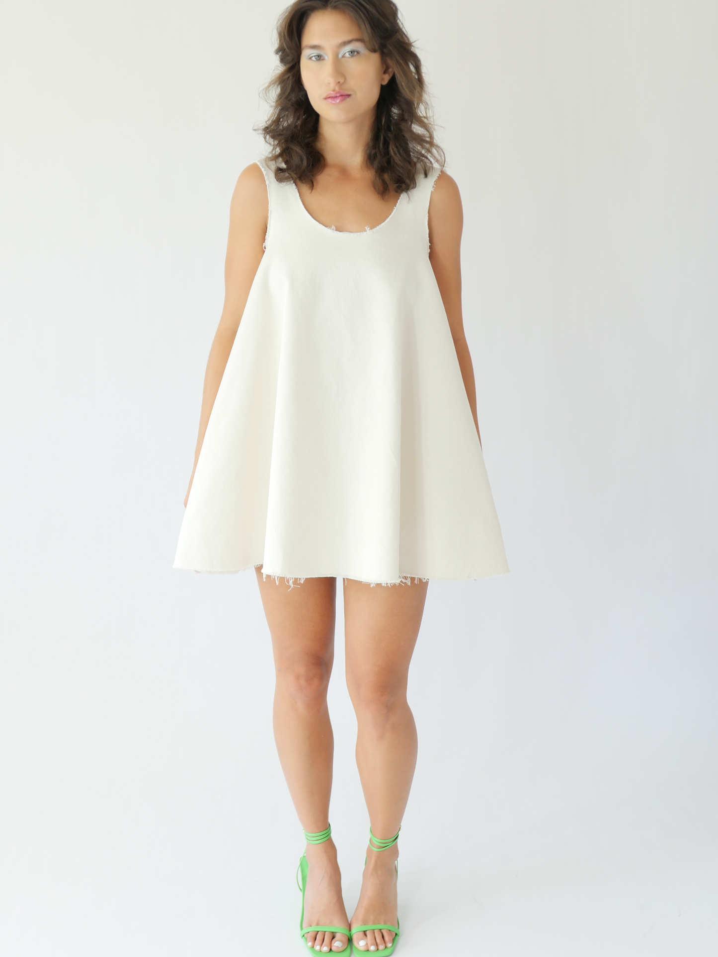 TRPZ MINI DRESS in cloud