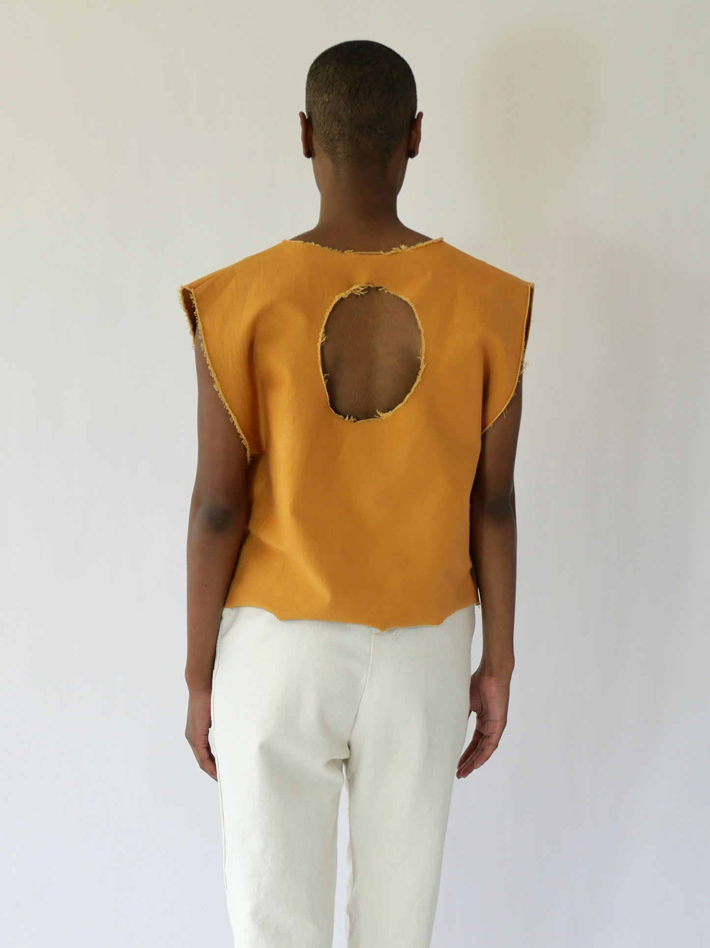 DISQ VEST in papaya