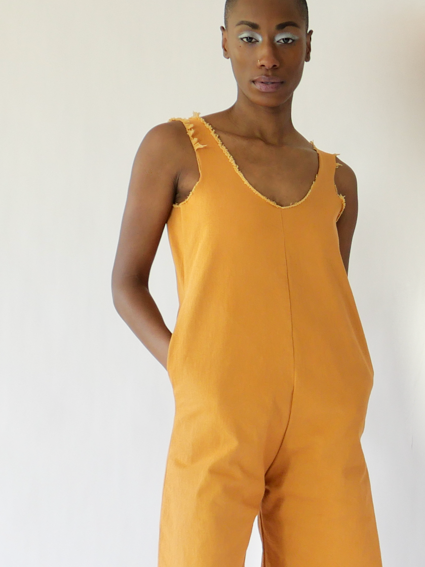 TRPZ JUMPSUIT in papaya