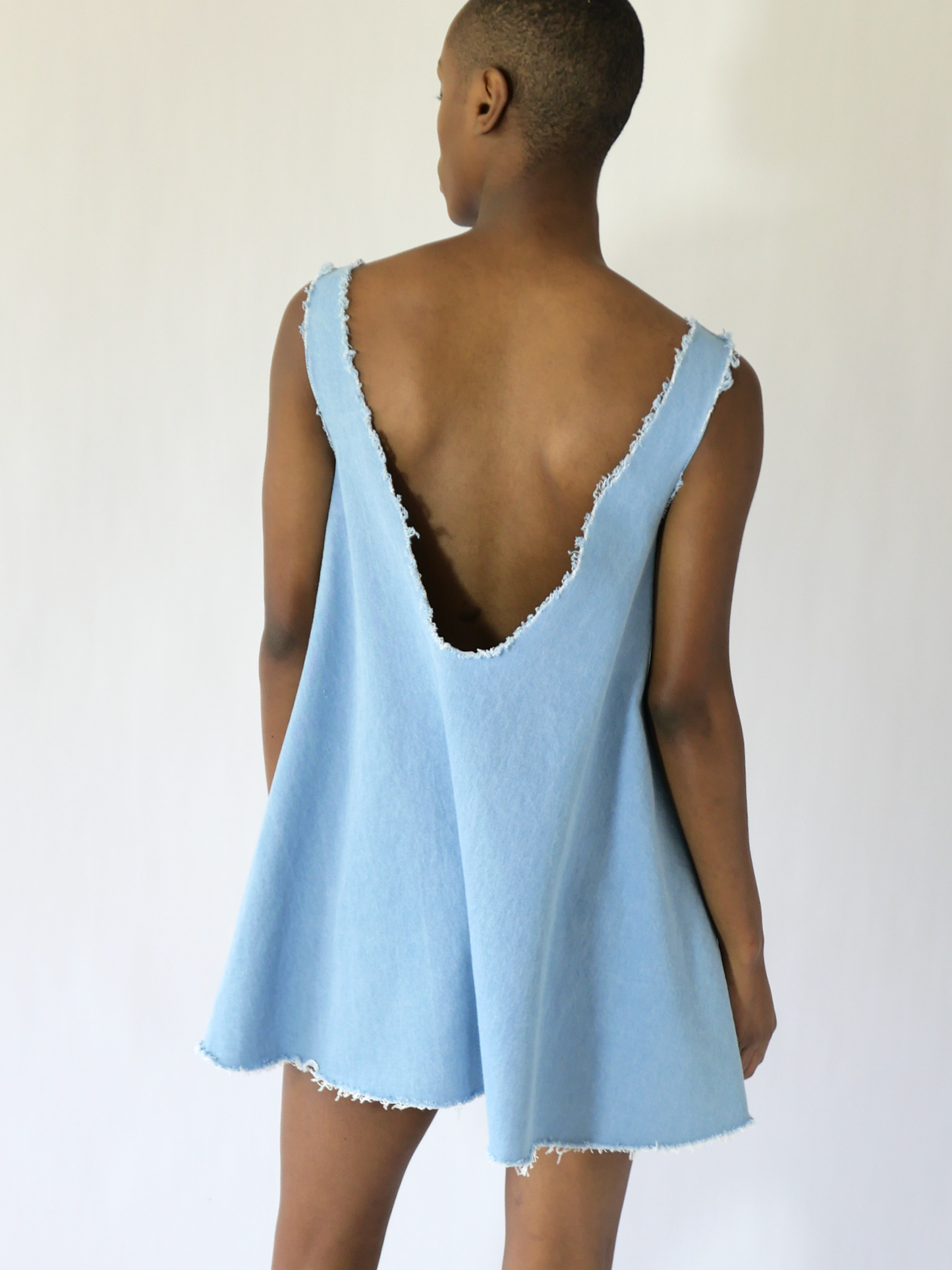 TRPZ MINI DRESS in sky