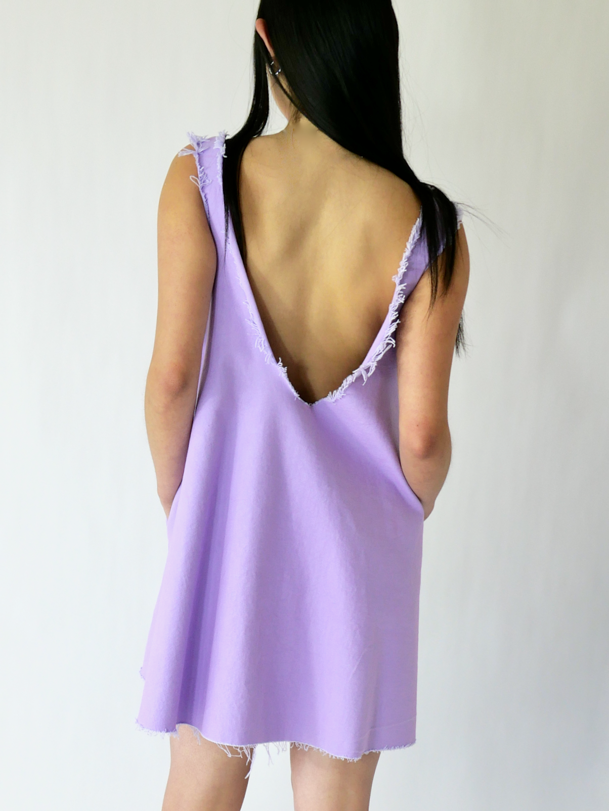 TRPZ MINI DRESS in lilac