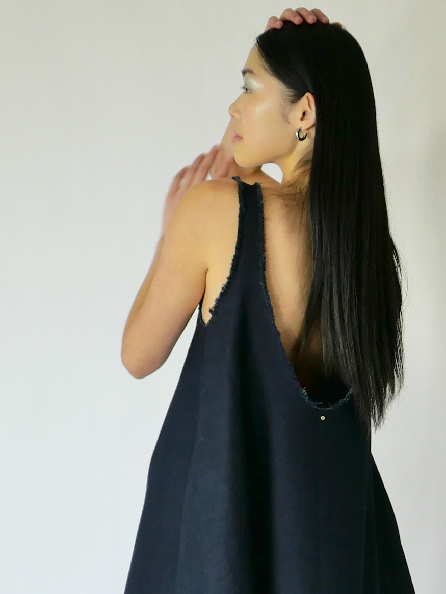 TRPZ MAXI DRESS in midnite
