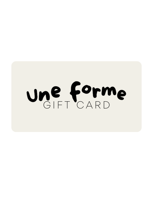 UNE FORME gift card