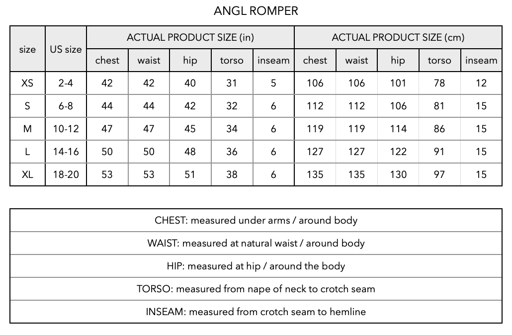 ANGL ROMPER in sky