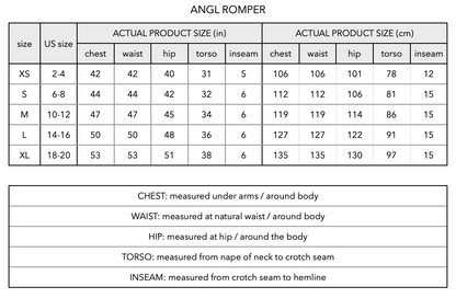 ANGL ROMPER in sky