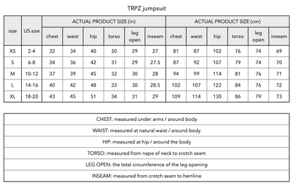 TRPZ JUMPSUIT in cloud